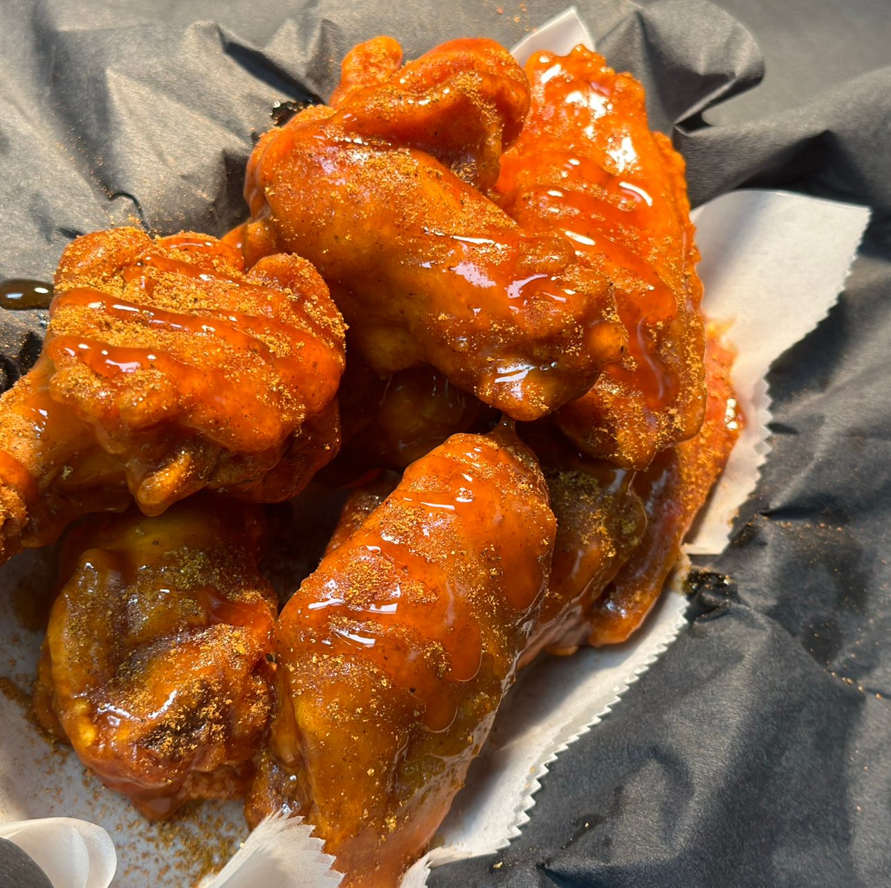 25 Hot Honey Wings.