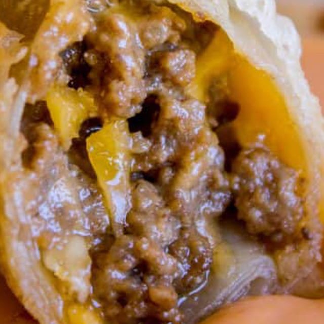 Cheeseburger Egg Rolls.