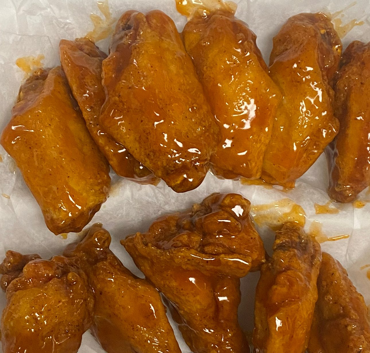 25 Mango Habanero Wings.