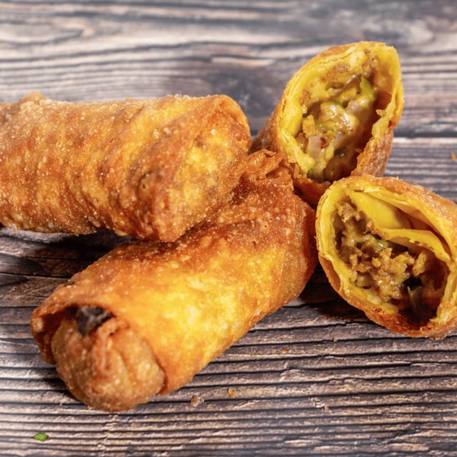 Steak Philly Eggrolls.