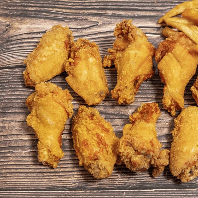 10 ranch, traditional wings.