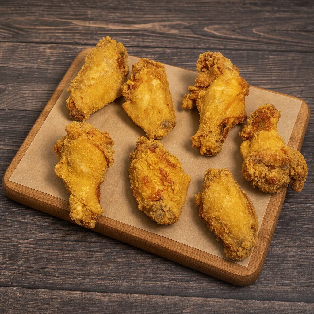 10 Cajun traditional wings.