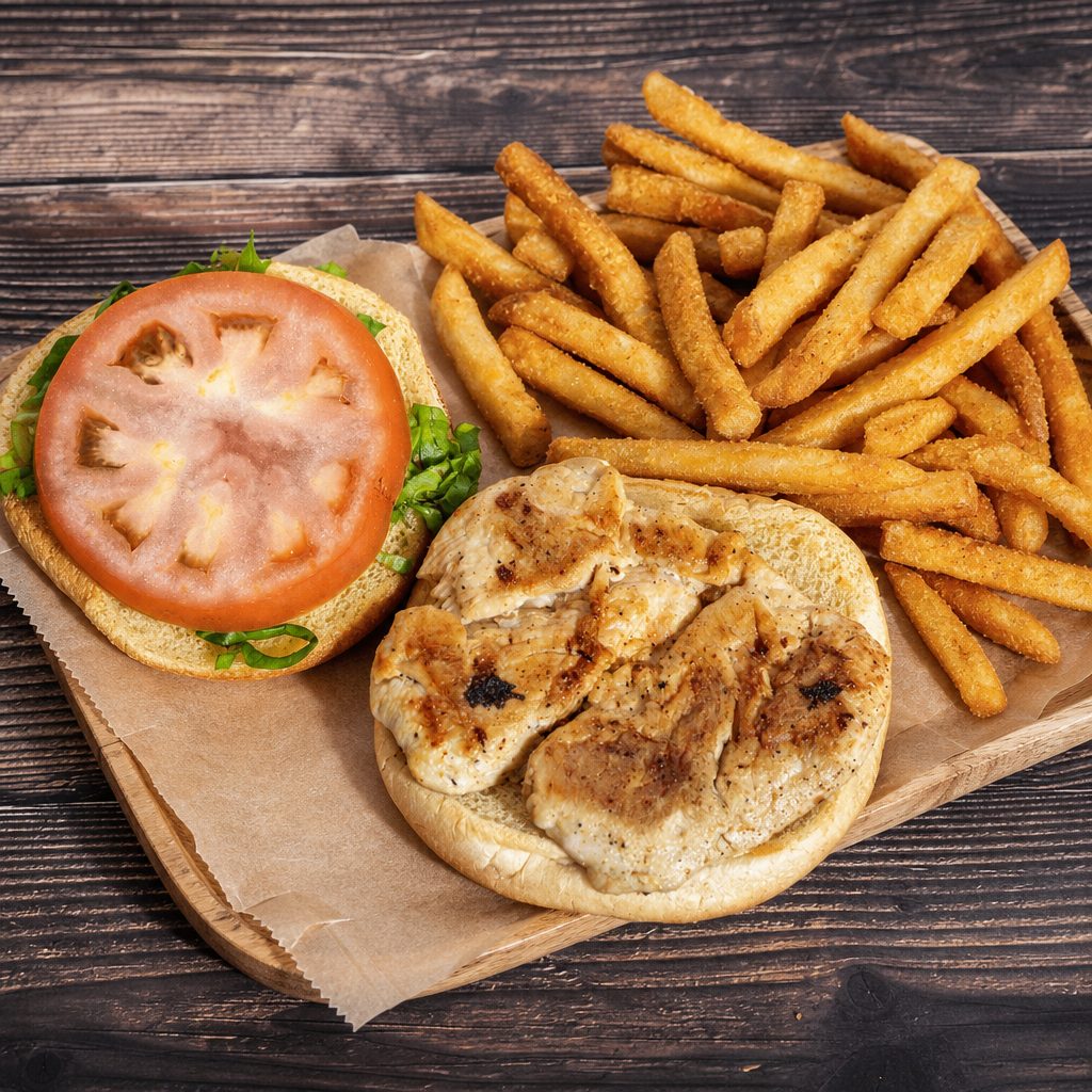 Grilled Chicken Sandwich.
