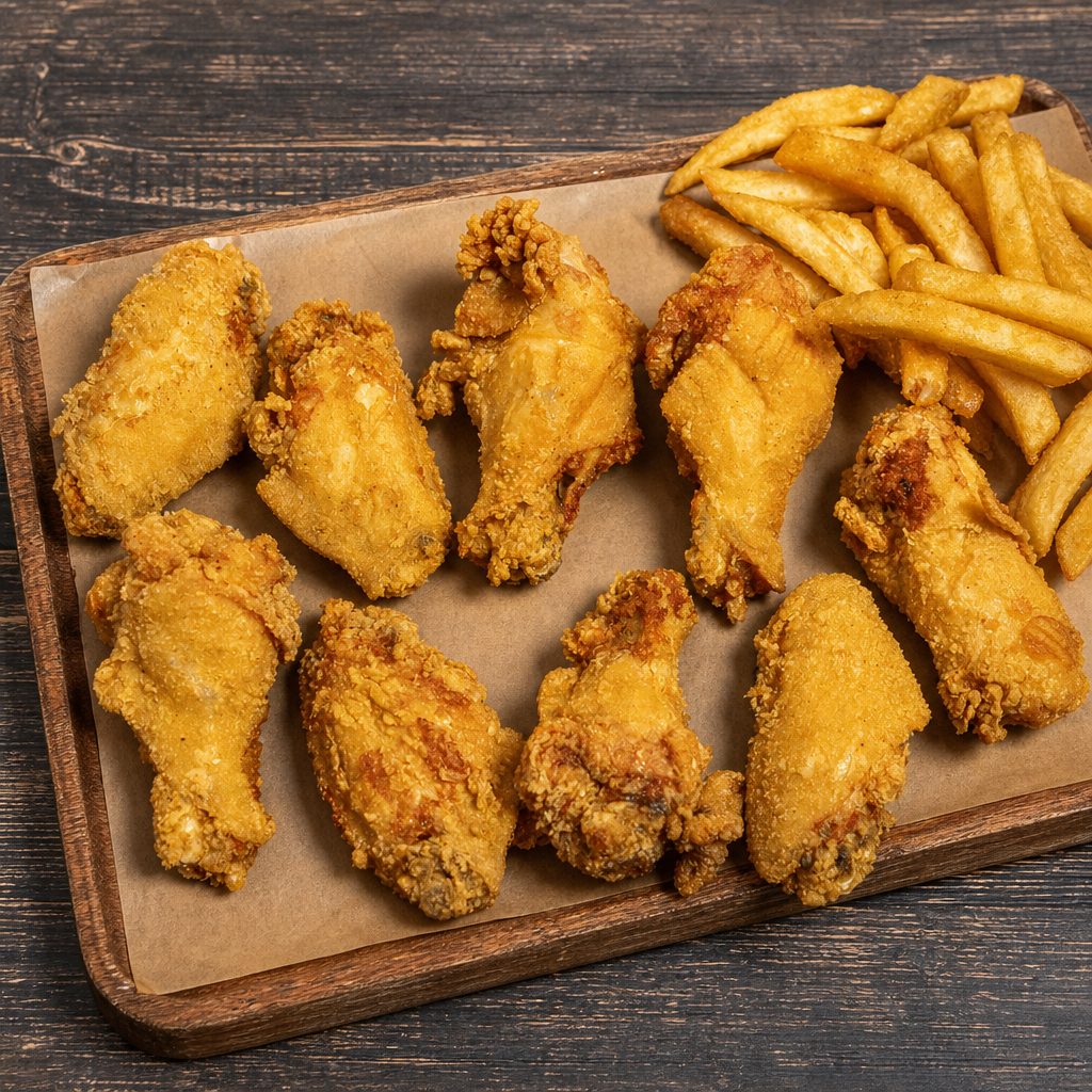 Bone-in Traditional Wings.