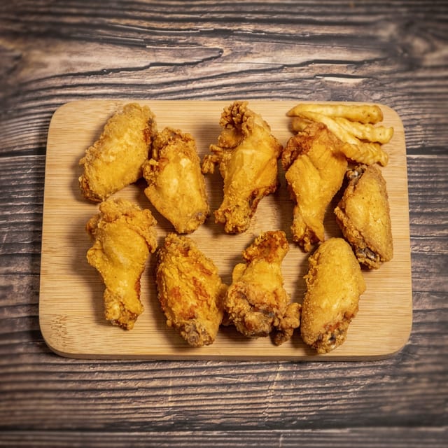 10 ranch, traditional wings (WINGS ONLY).