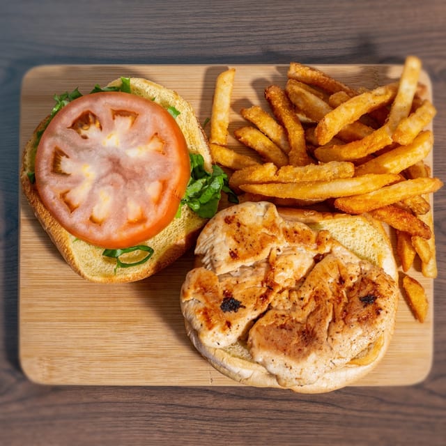 Grilled Chicken Sandwich.