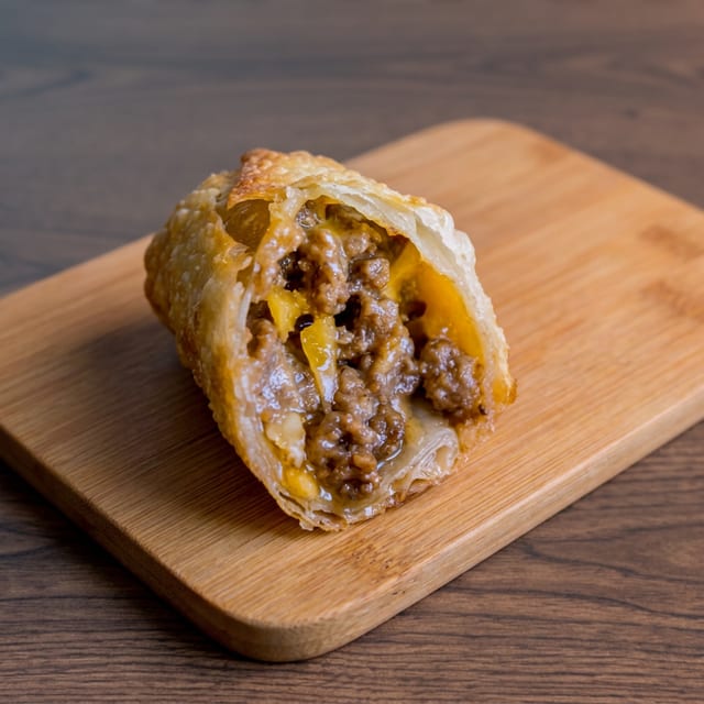 Cheeseburger Egg Rolls.
