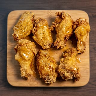 Wings 6 Pieces & Fries